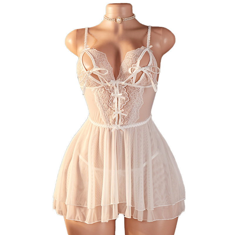 Summer Clothing Stores - Прозрачное сексуальное женское белье: комплект из